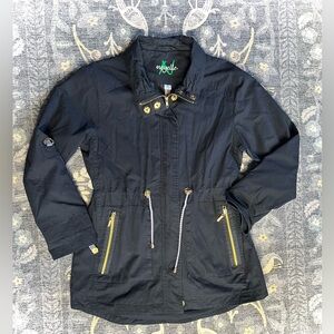 Neyelle Navy Blue lined Cott Jacket